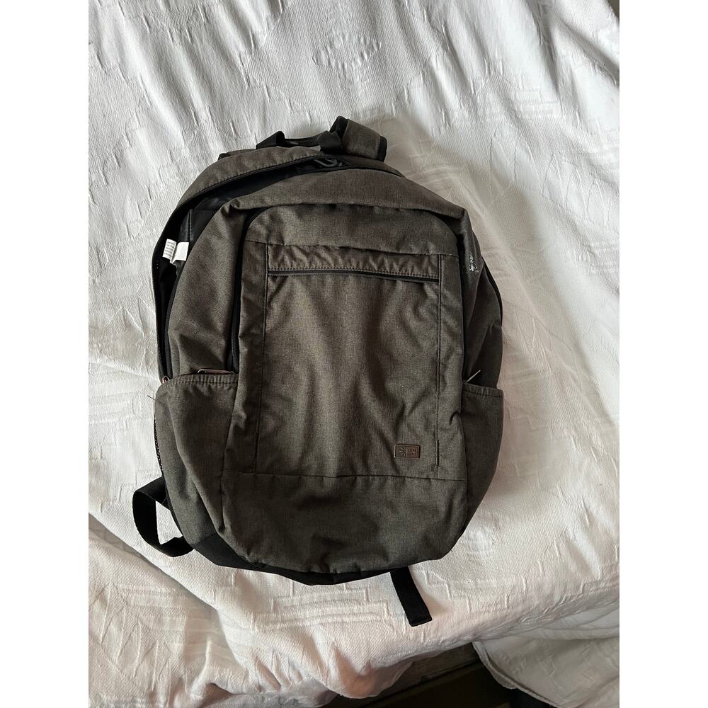 Case Logic Gray Padded Computer Backpack